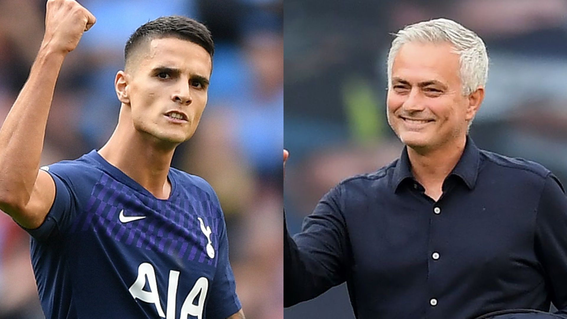 Lamela & Mourinho