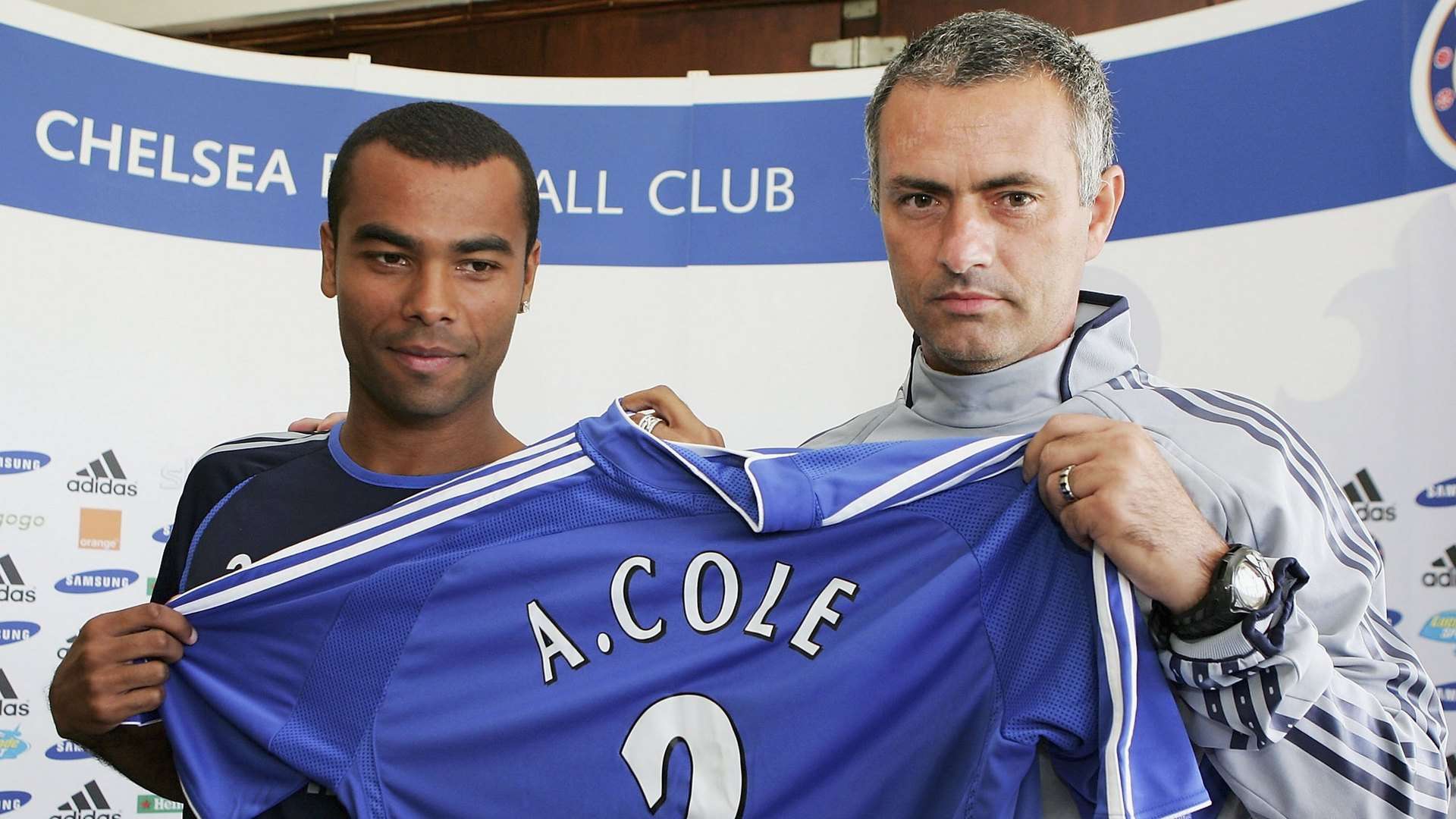 Ashley Cole Jose Mourinho