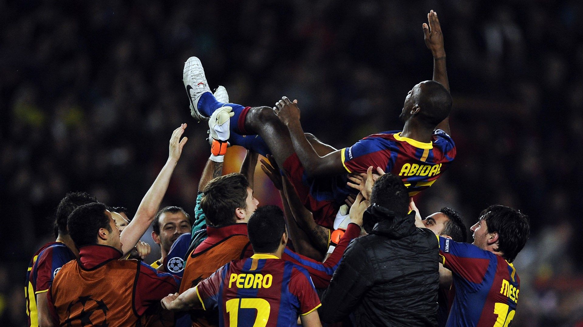 Eric Abidal Barcelona 2011