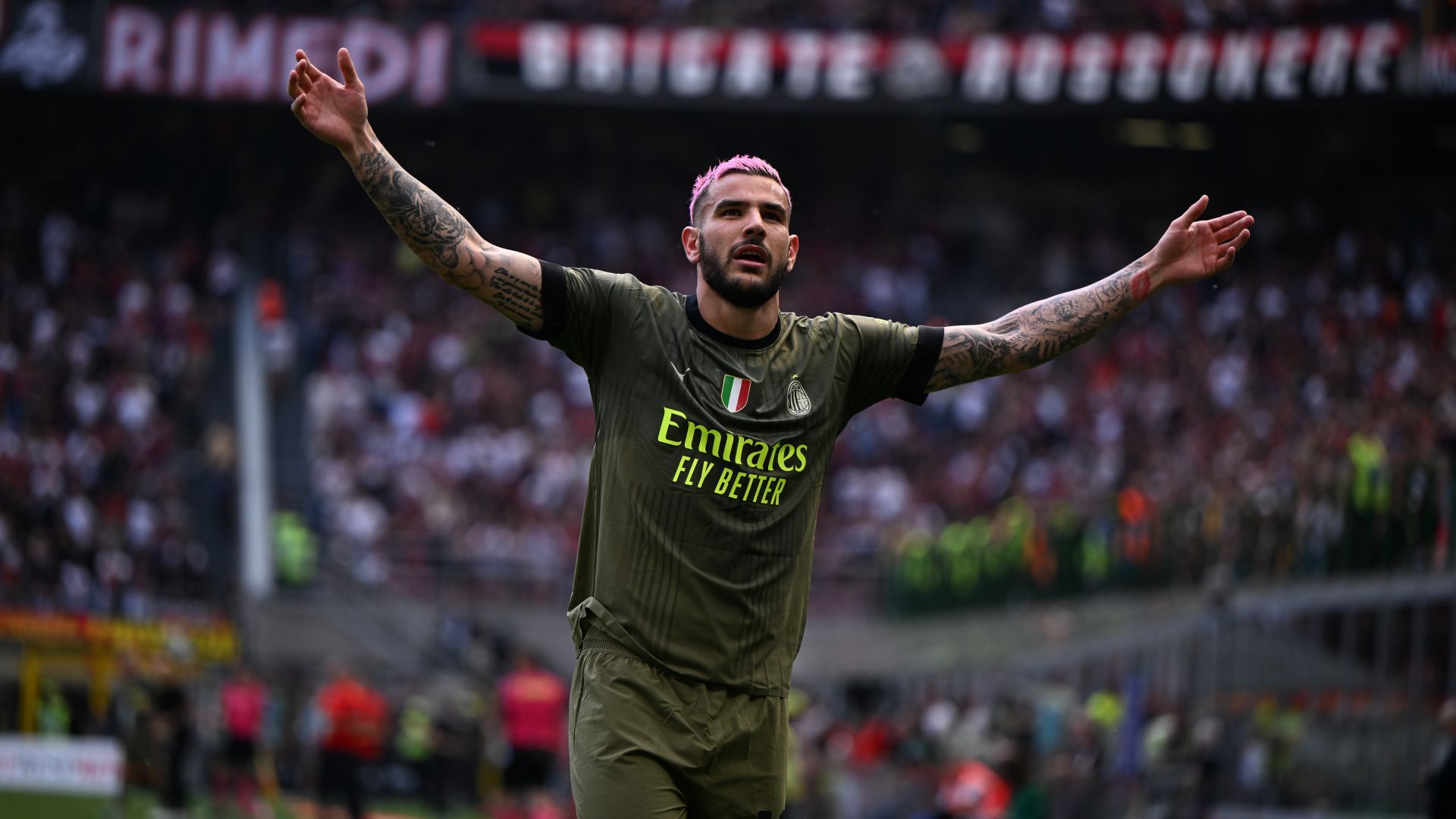 Theo Hernandez Milan Lazio Serie A