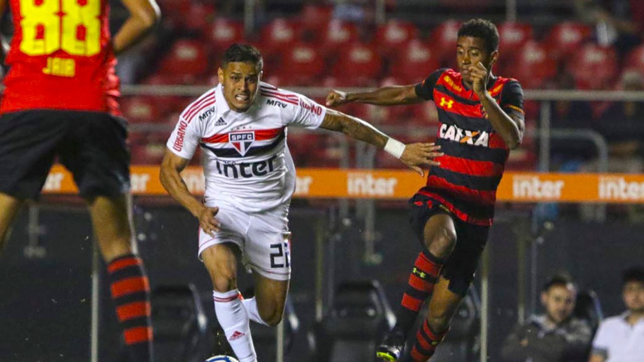Éverton Gabriel São Paulo Sport Recife Brasileirão Série A 26112018