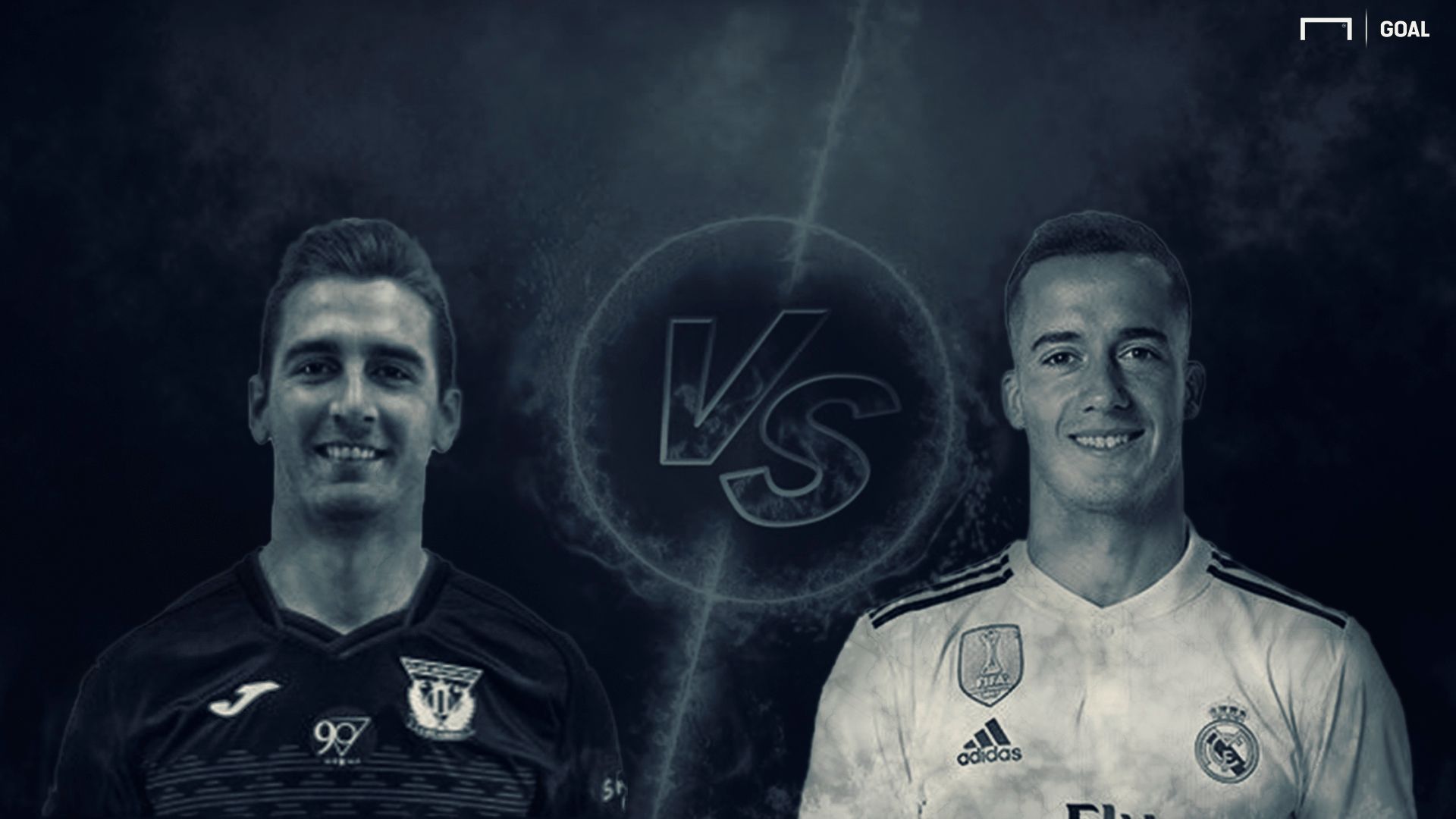 GFX Info Andrés Prieto and Lucas Vázquez, Leganes and Real Madrid players and also brothers-in-law