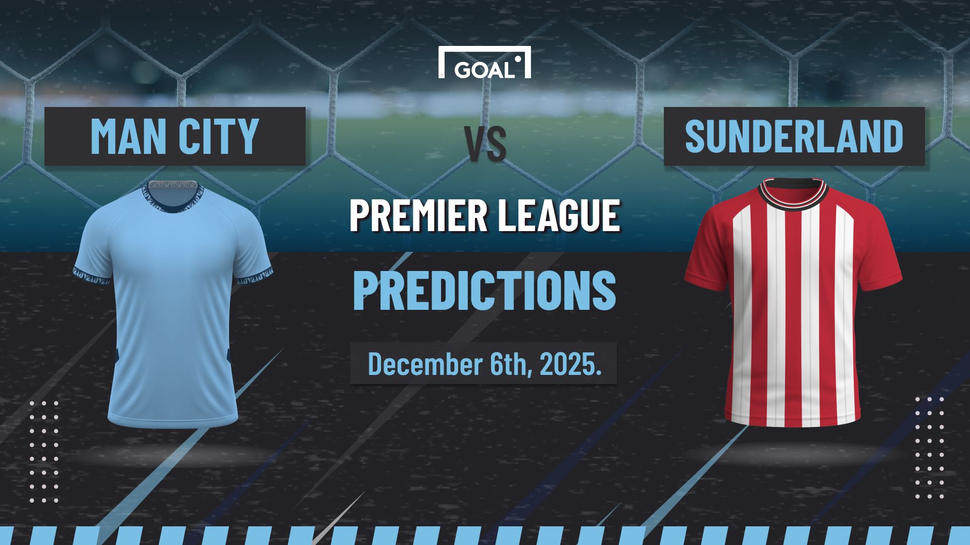 Manchester City vs Sunderland Predictions