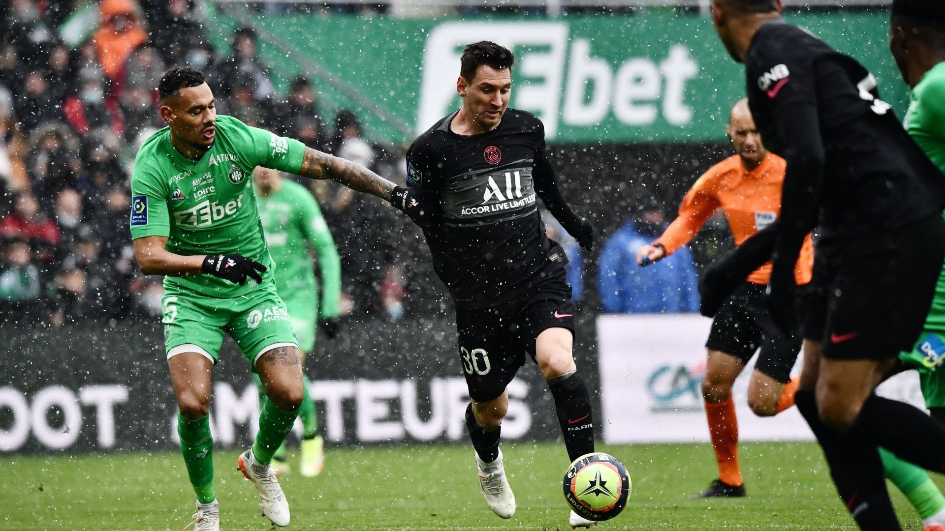 Lionel Messi ASSE PSG 28112021