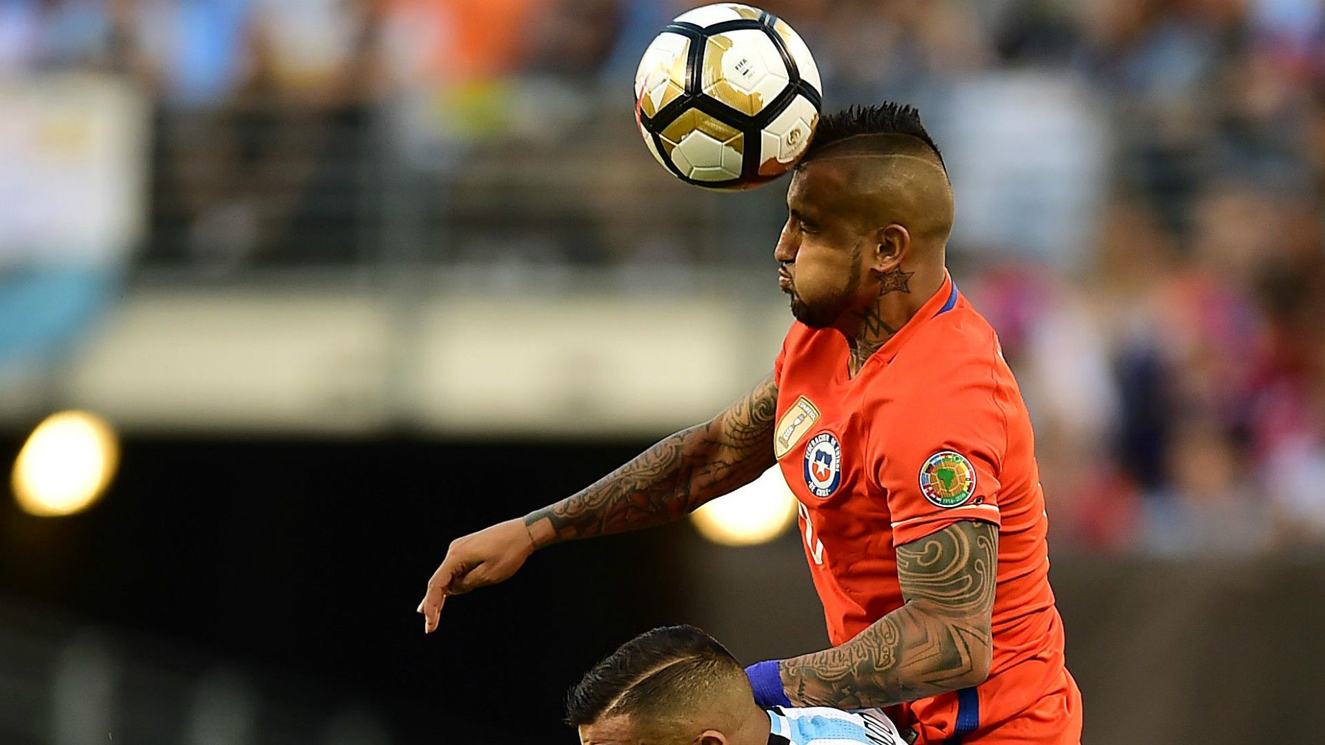 Arturo Vidal Argentina Chile Final Copa America Centenario 26062016