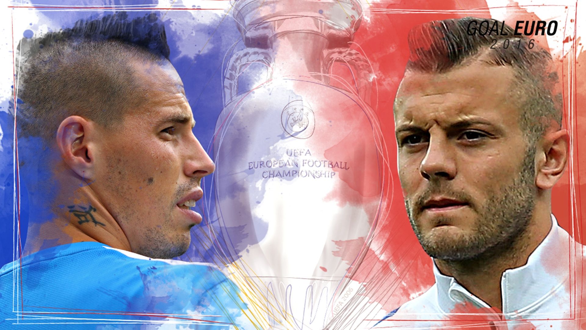 GFX EURO16 Slovakia England Euro 2016