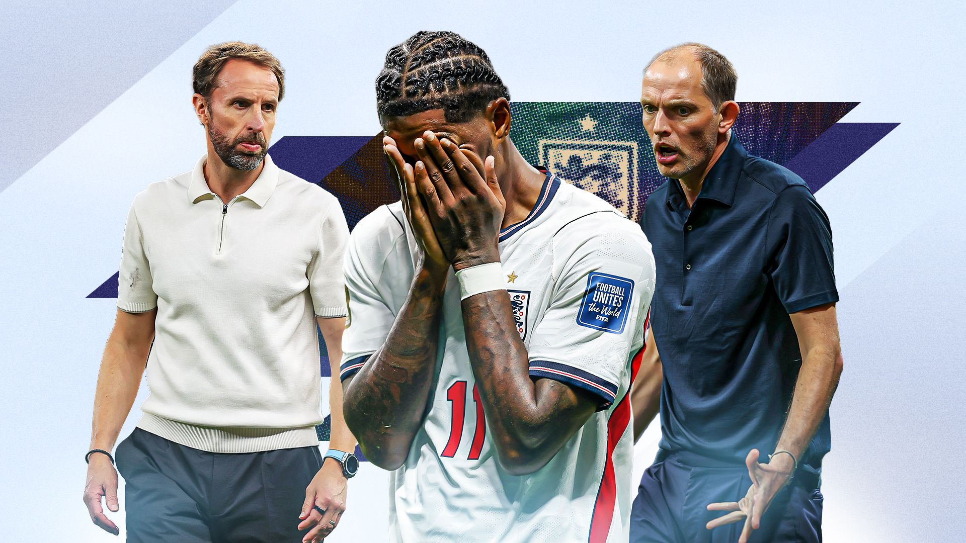 New manager, same England