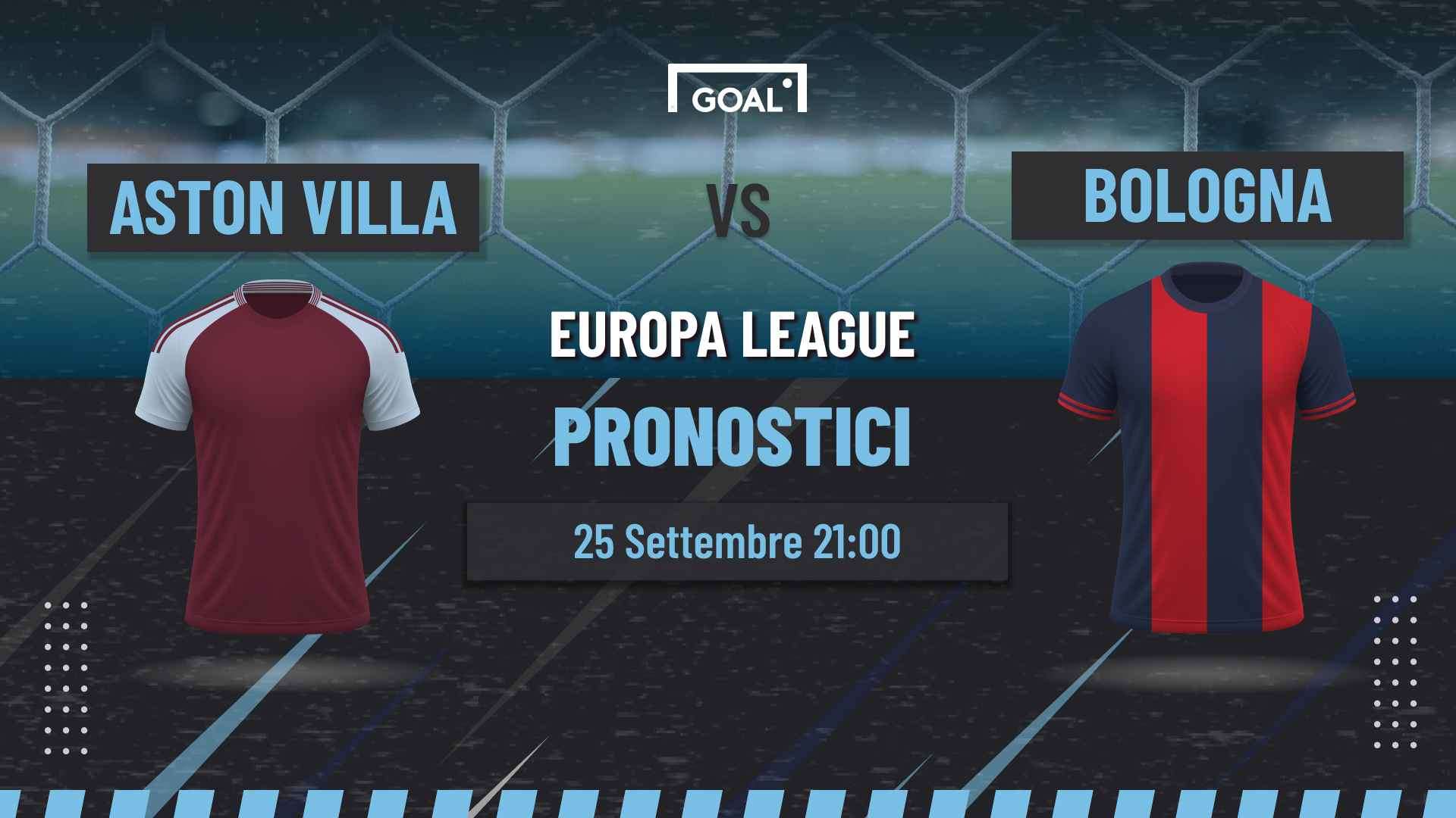 pronostici Aston Villa - Bologna