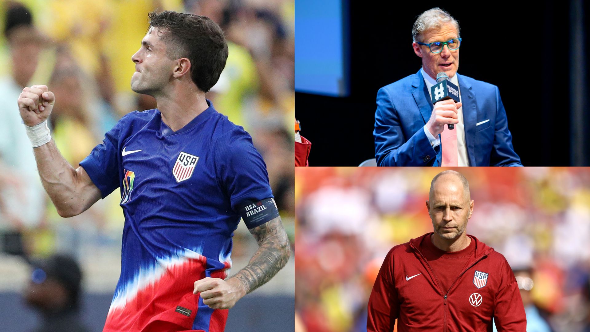 Pulisic Lalas Berhalter