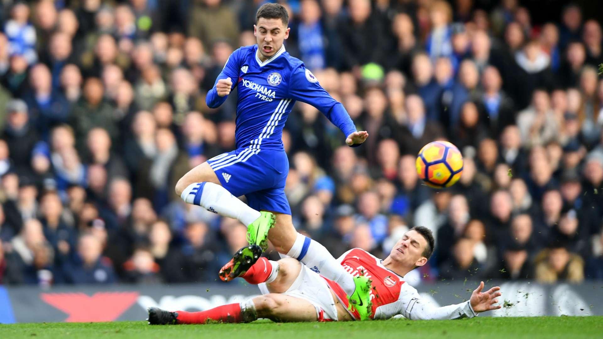 Eden Hazard Chelsea 2017