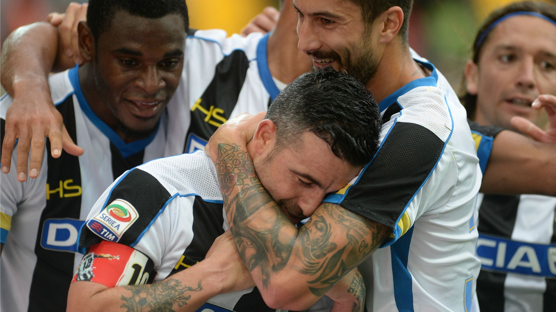 Duvan Zapata Antonio Di Natale Udinese Empoli Serie A