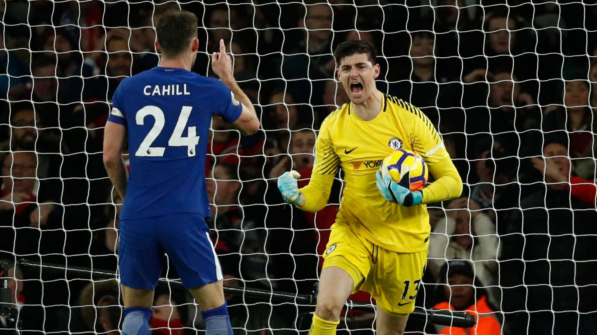 Thibaut Courtois Chelsea Arsenal