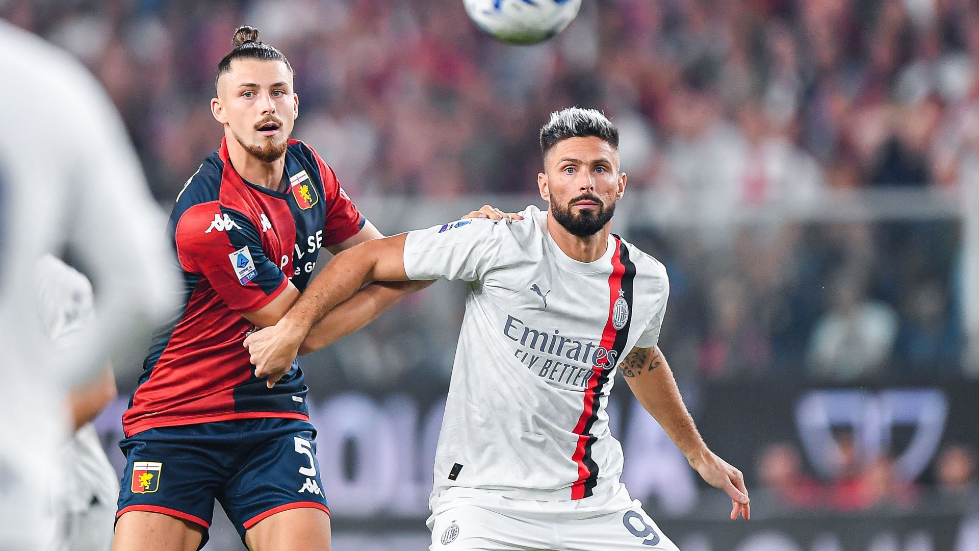 Olivier Giroud Genoa Milan Serie A
