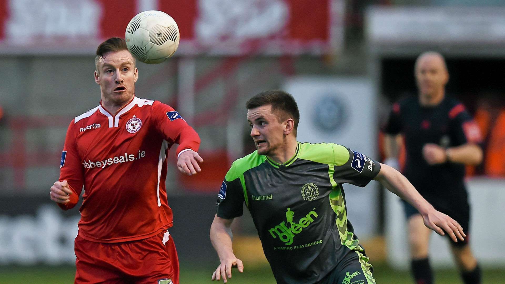 Stephen Elliott Dan Byrne Shelbourne Bohemians 18042016