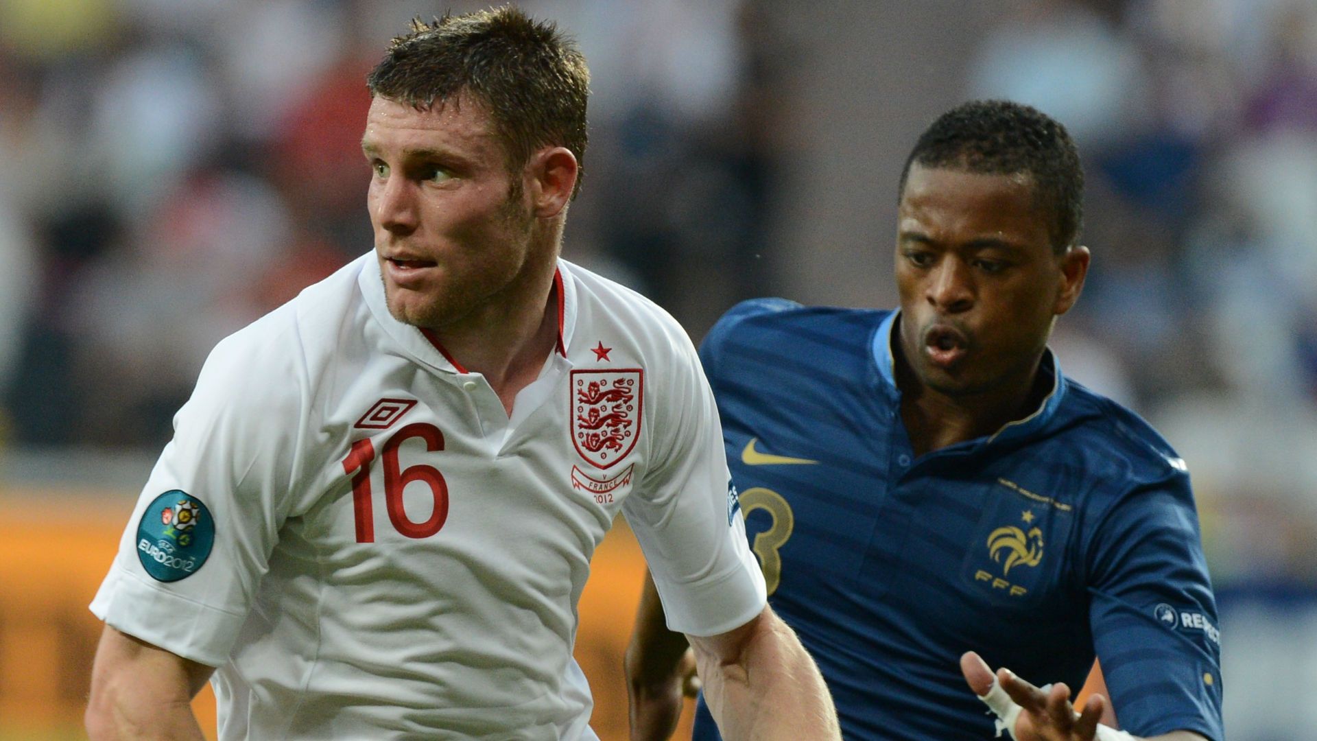 Milner Evra France England