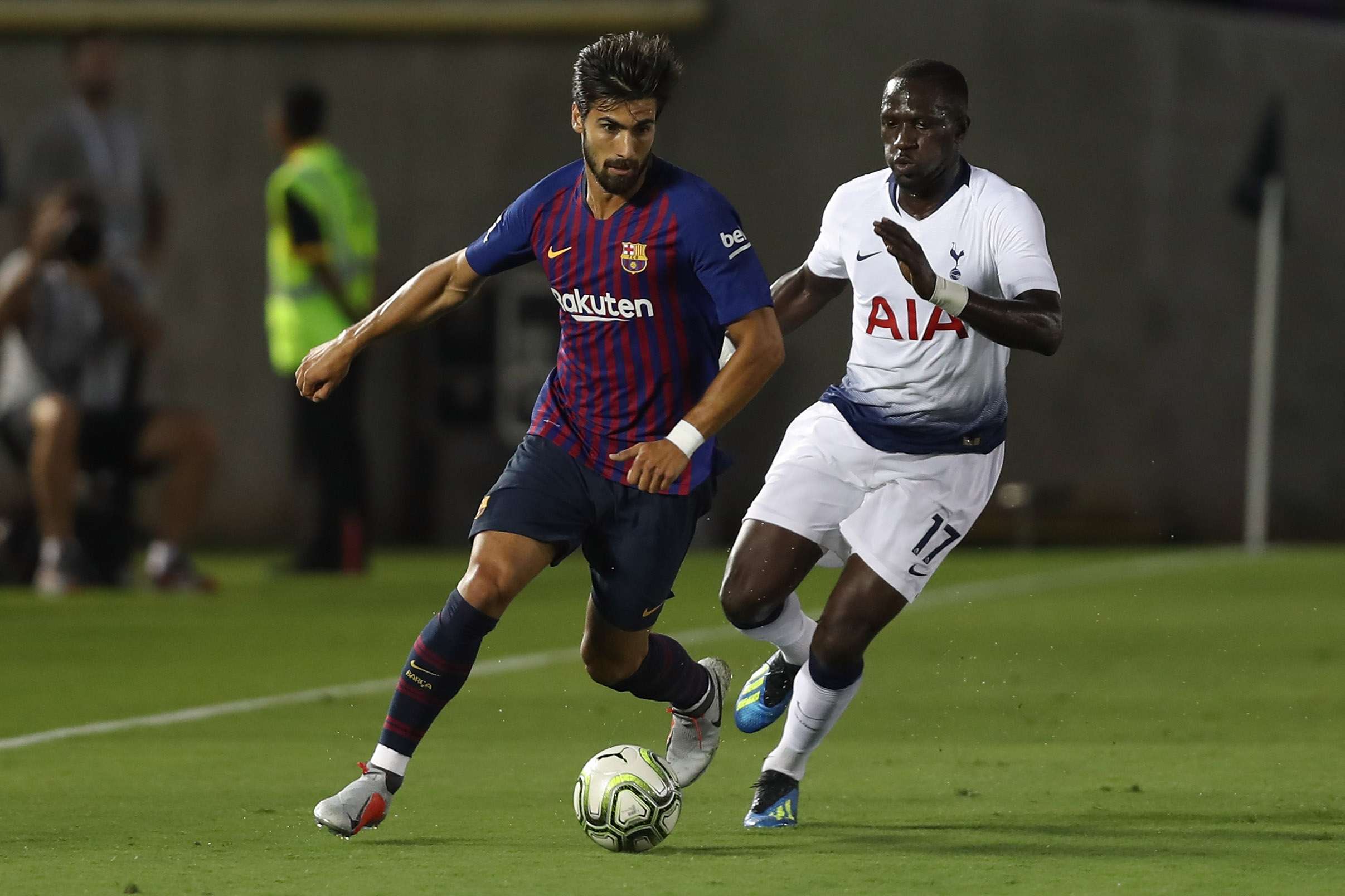 André Gomes & Moussa Sissoko - Barcelona v Tottenham Hotspur