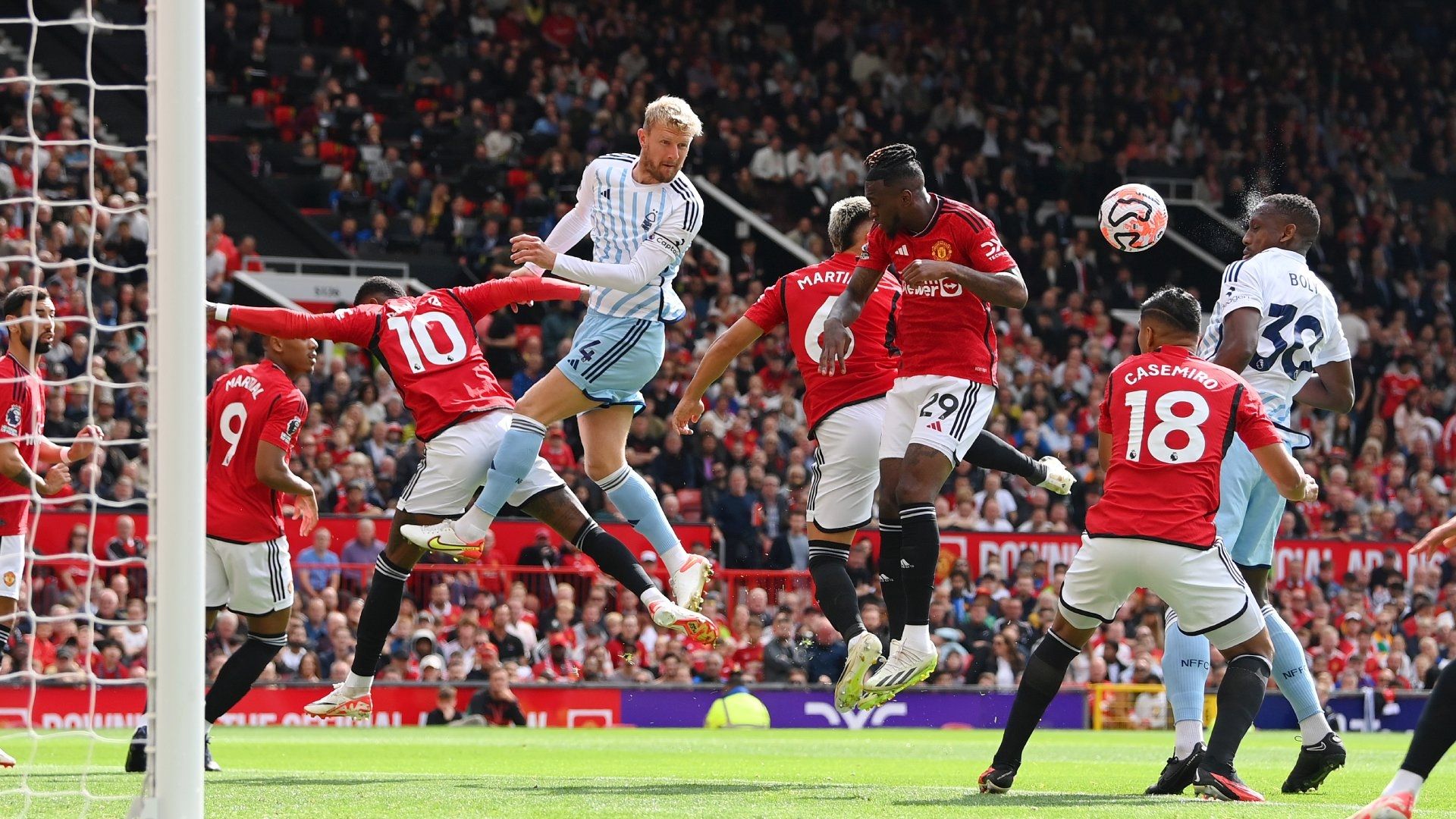 Willy Boly Manchester United Nottingham Forest 2023-24