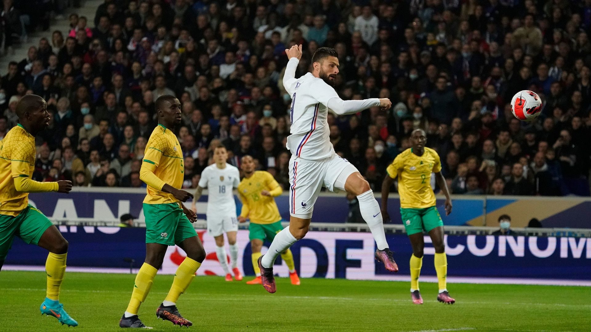 Nkosinathi Sibisi Siyanda Xulu Olivier Giroud France South Africa