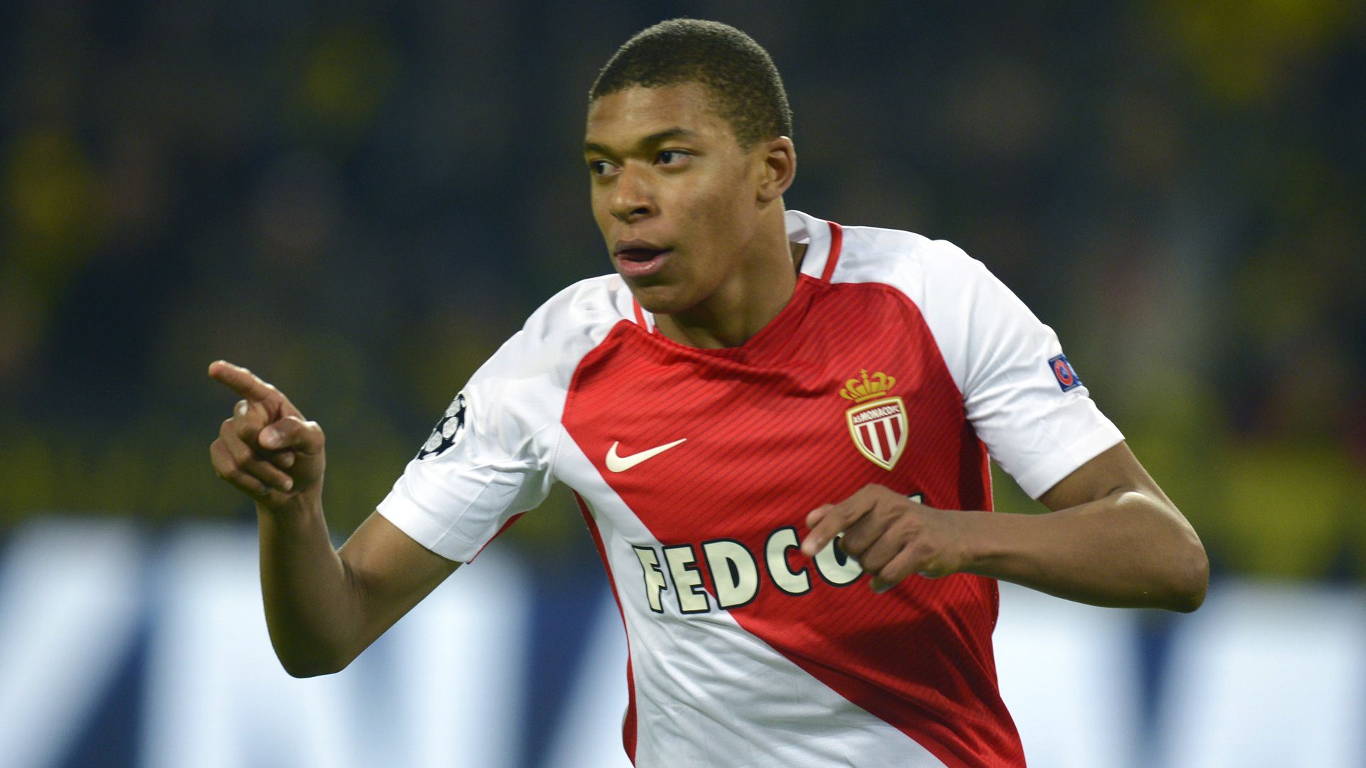 Kylian Mbappe Monaco 12042017