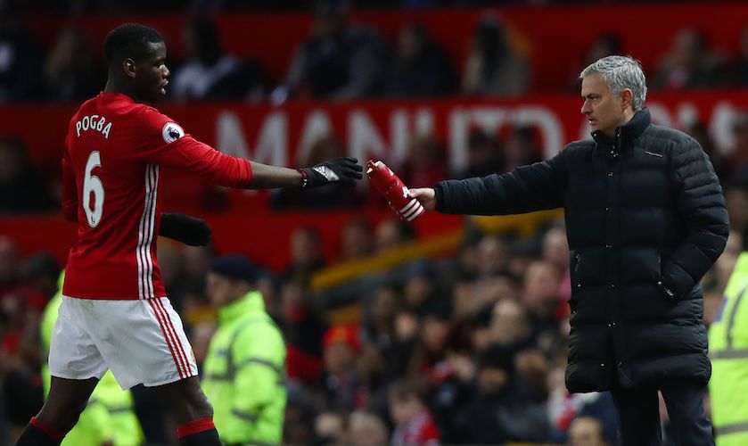 jose mourinho paul pogba