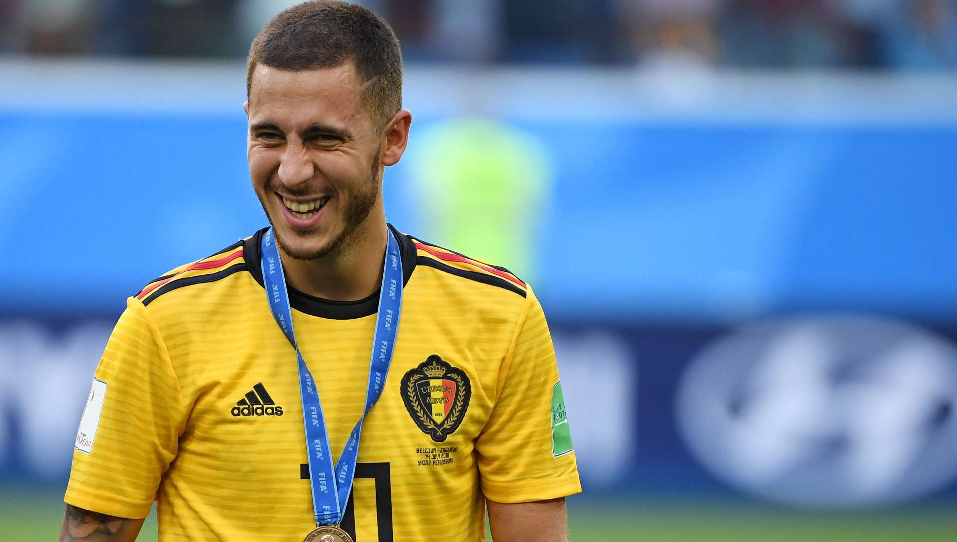 Eden Hazard Croatia World Cup play-off 14072018