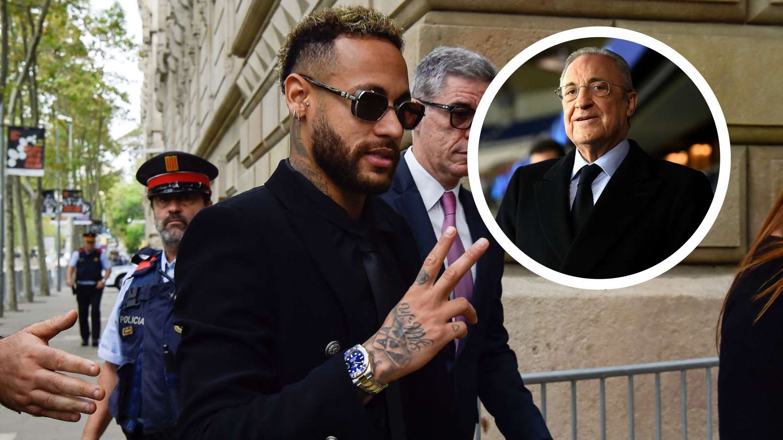 Neymar, Florentino Perez GFX