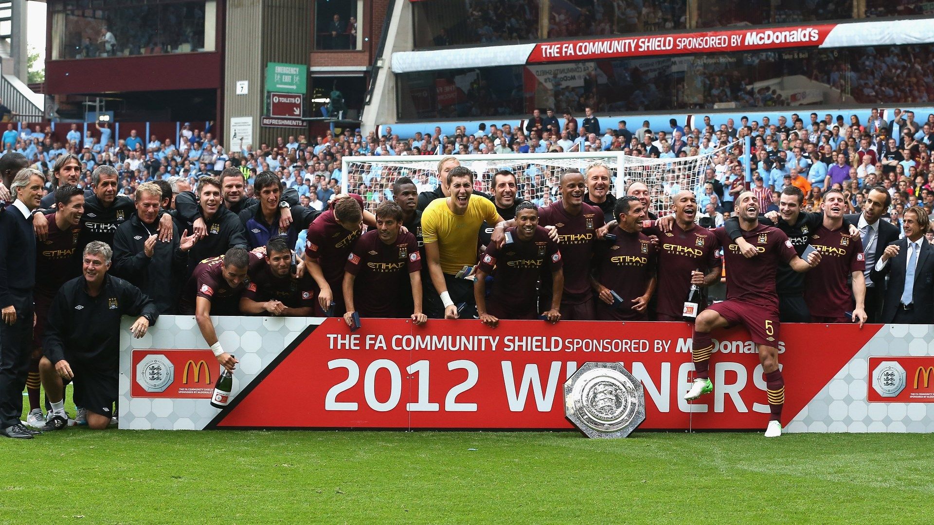 Man City FA Community Shield 2012