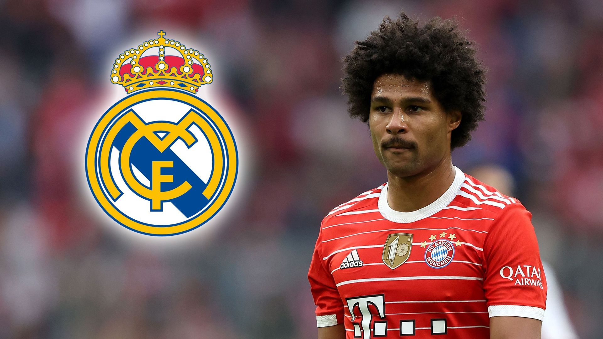 GFX Serge Gnabry Real Madrid FC Bayern