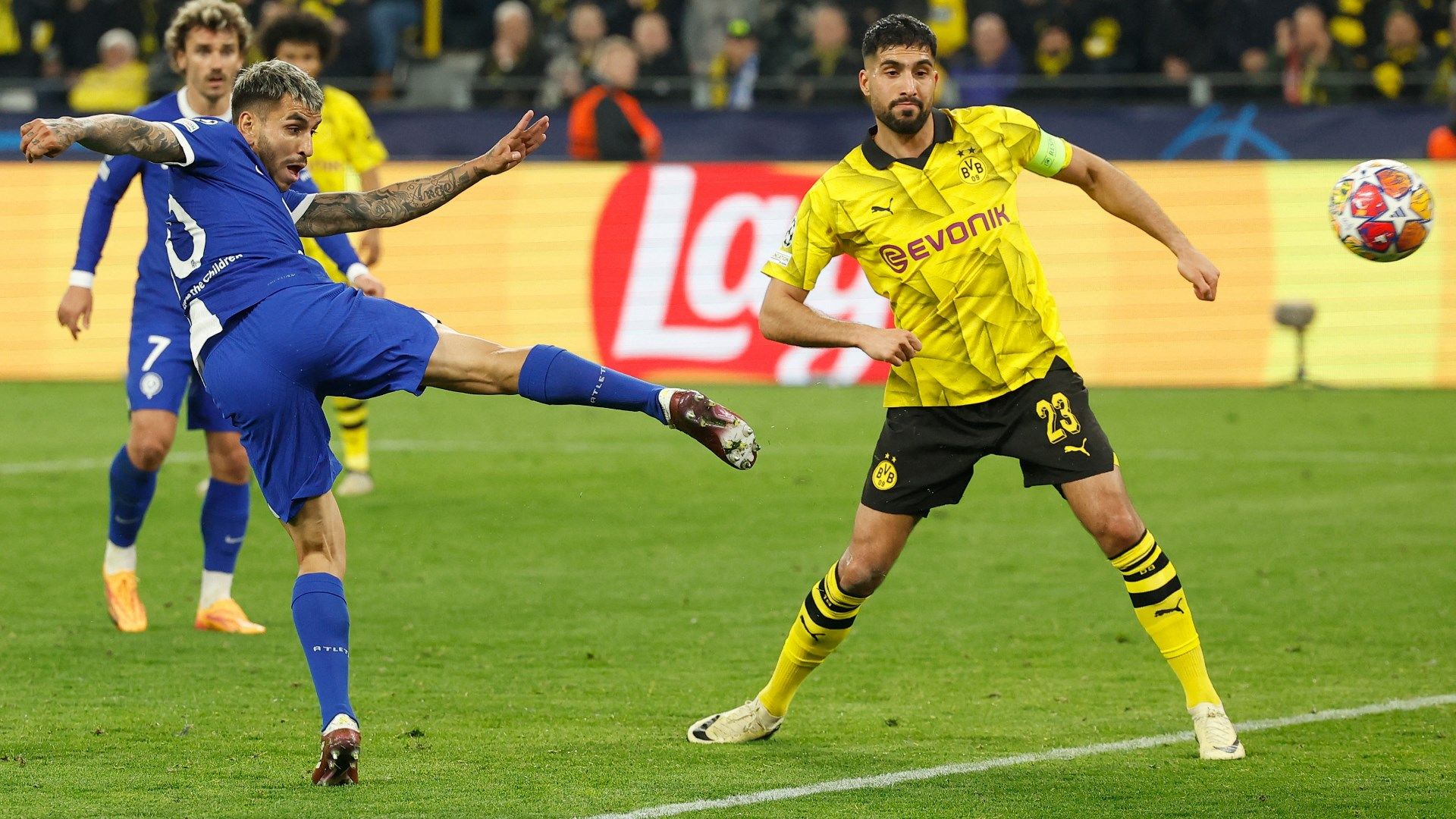 Angel Correa Emre Can Borussia Dortmund Atletico Madrid Champions League 2024