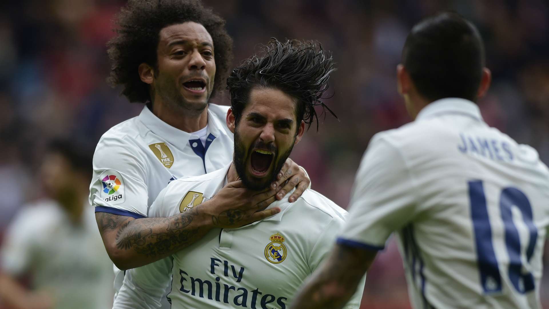 Isco Sporting Gijon Real Madrid La Liga