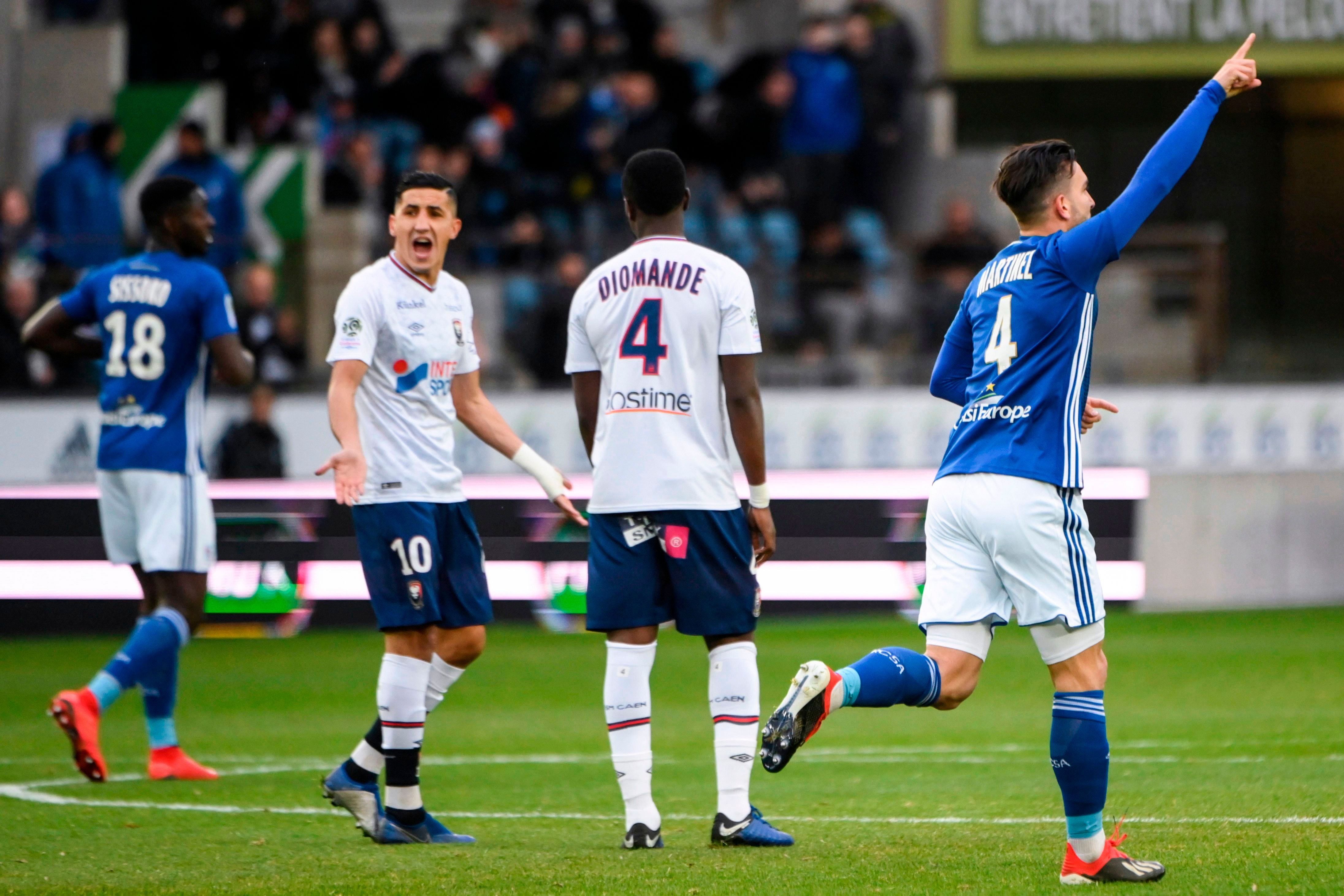 Strasbourg Caen L1 091218