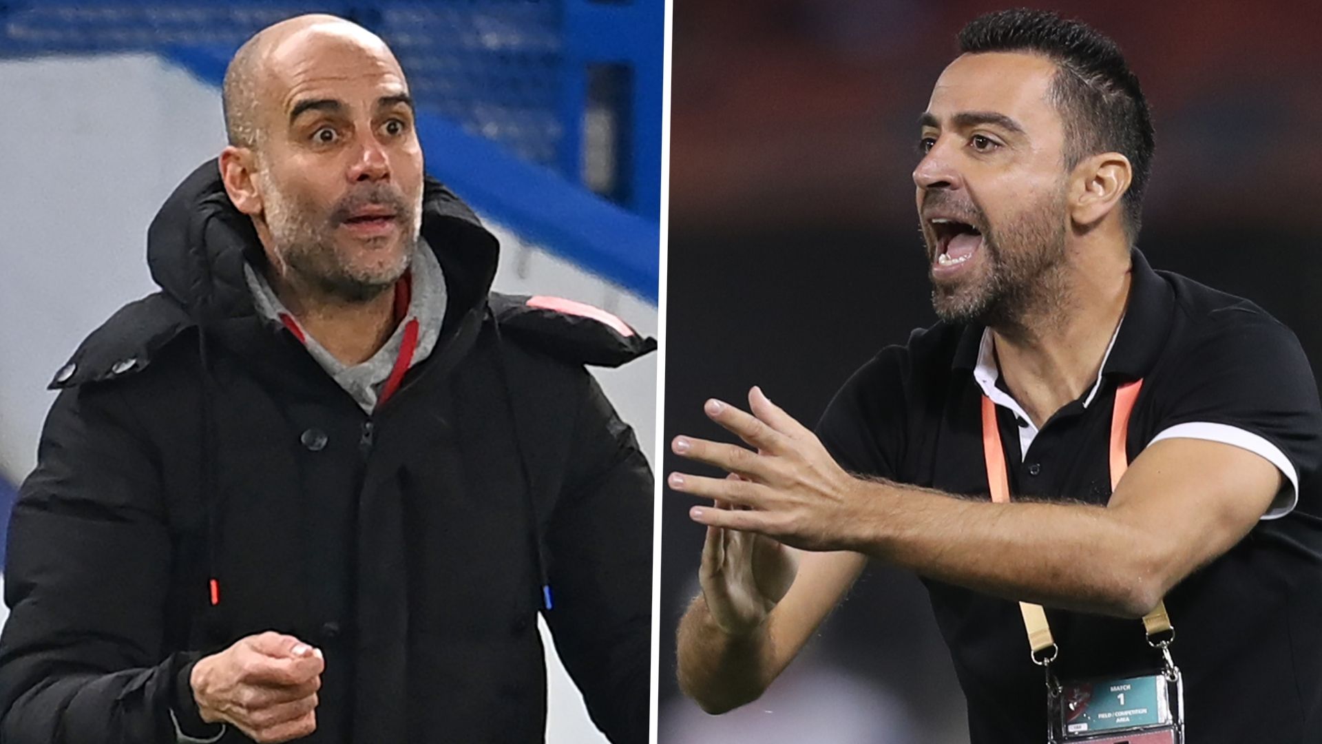 Pep Guardiola Xavi
