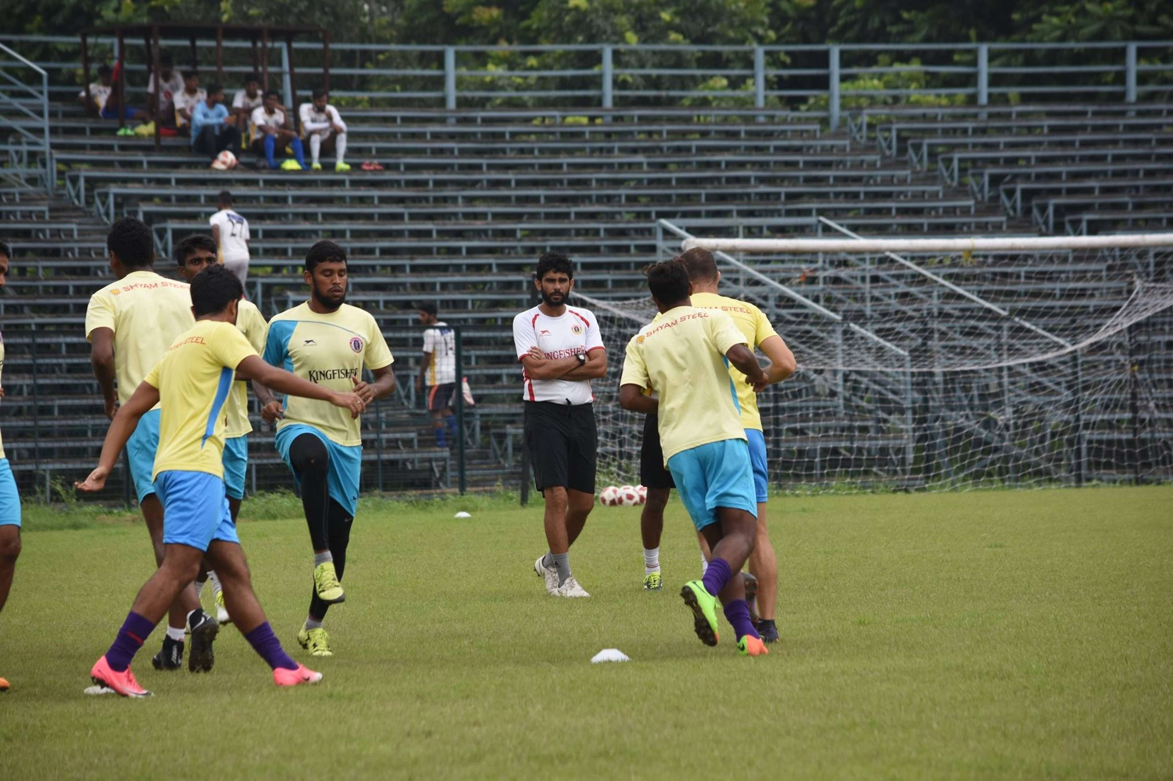 Khalid Jamil East Bengal training