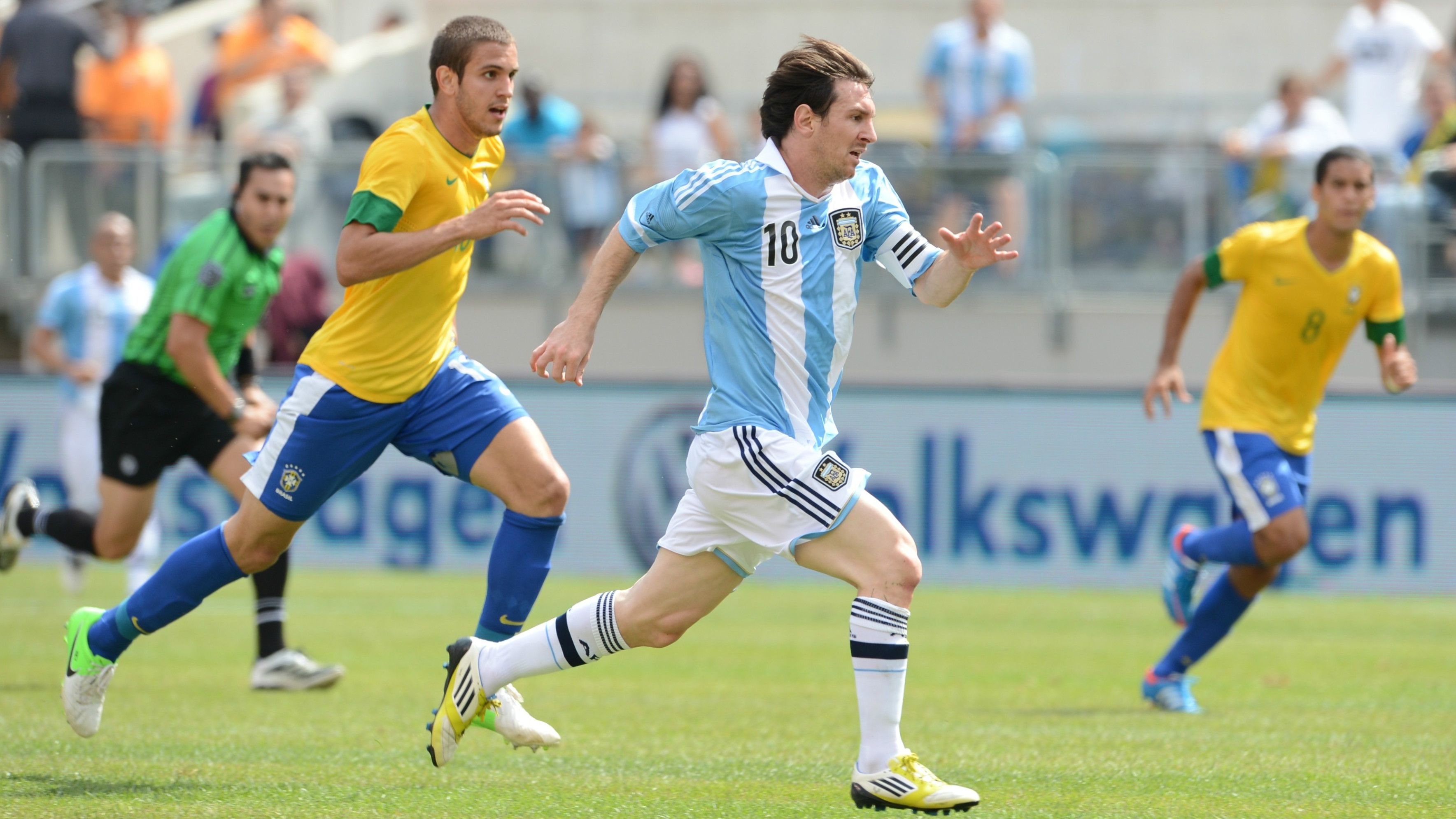 Lionel Messi Argentina Brazil 2012
