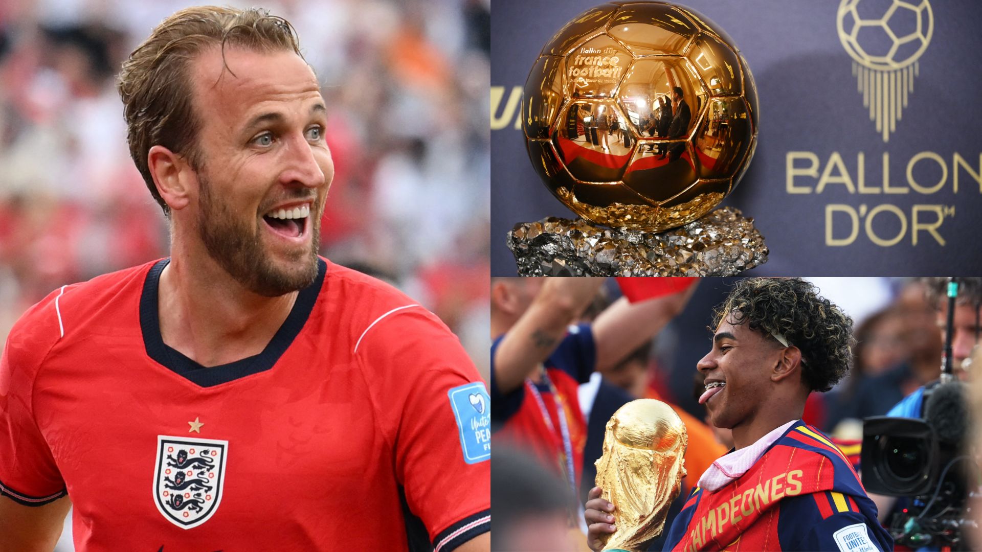 Harry Kane Ballon d'Or 2026 Lamine Yamal