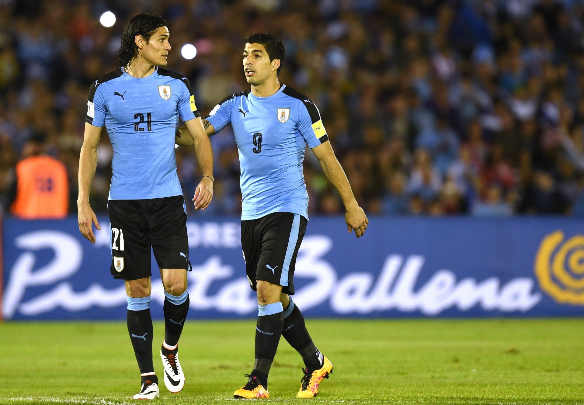 Luis Suarez Edinson Cavani Uruguay
