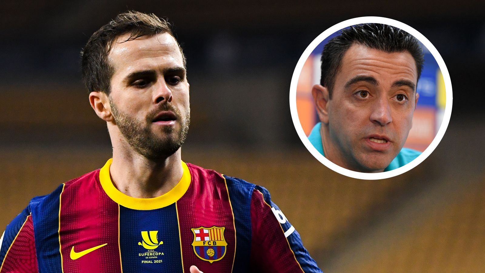FC Barcelone Miralem Pjanic Xavi