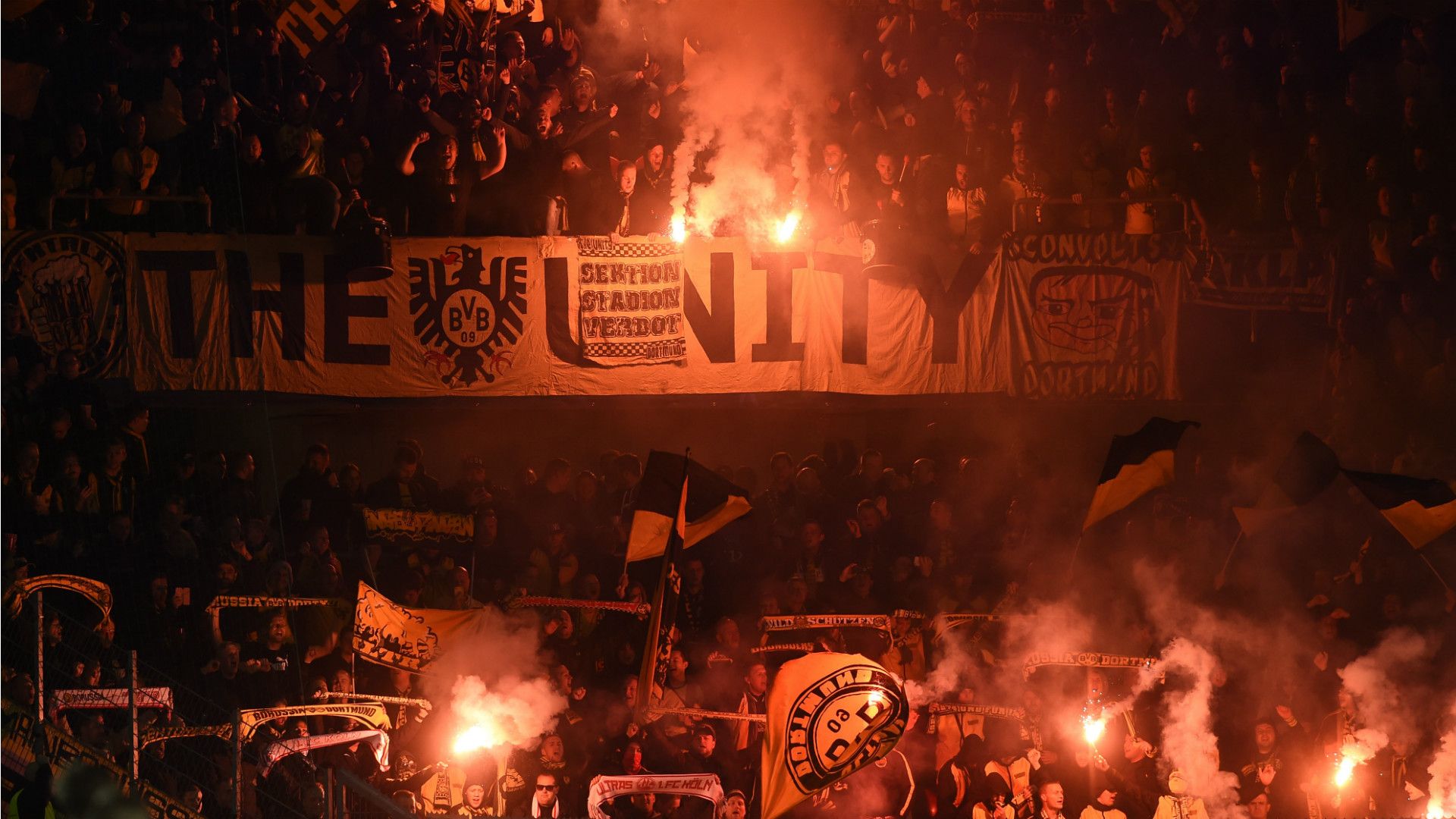 Borussia Dortmund fans Slavia Champions League 2019