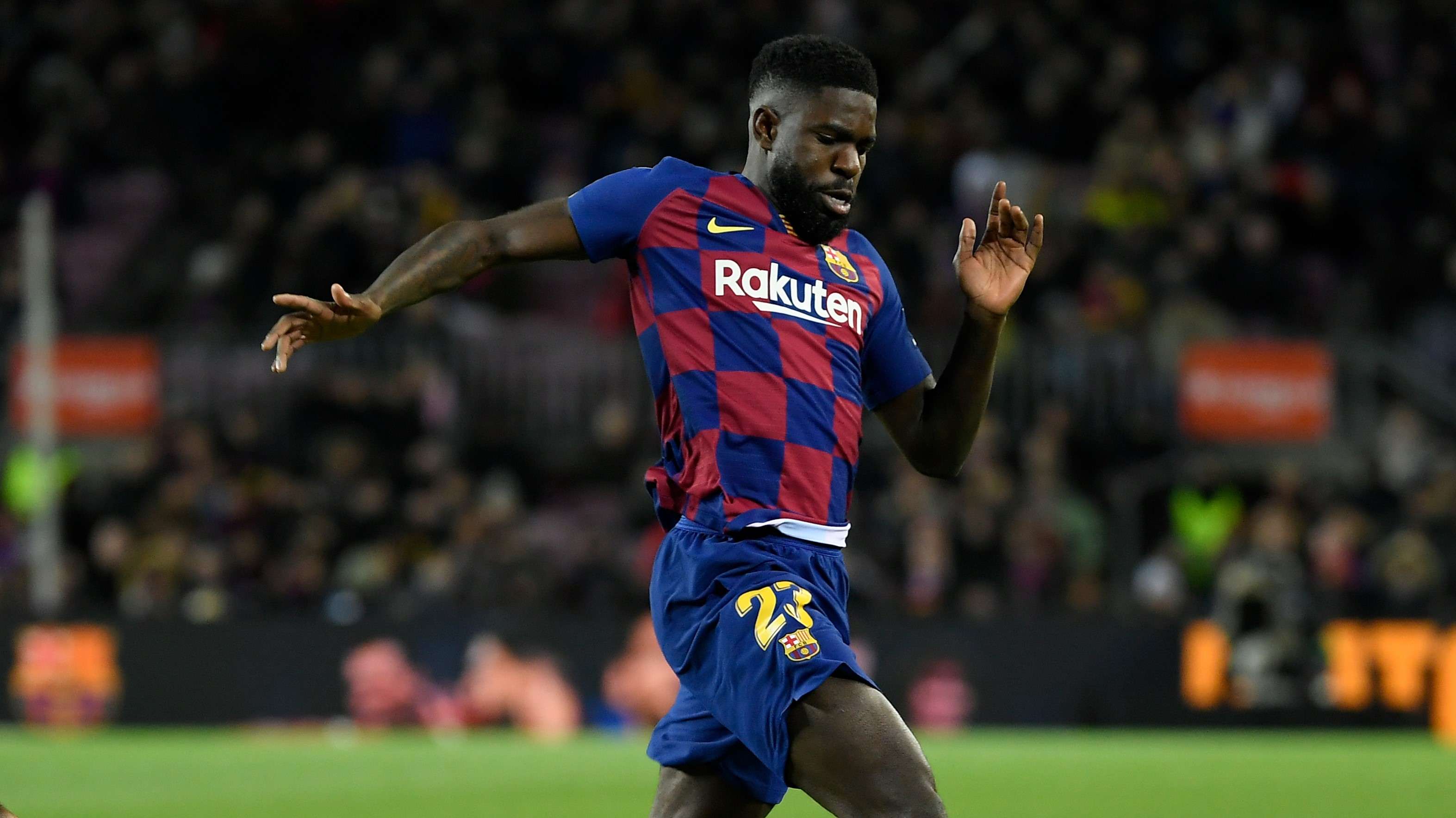 Samuel Umtiti Barcelona Granada LaLiga 19012020