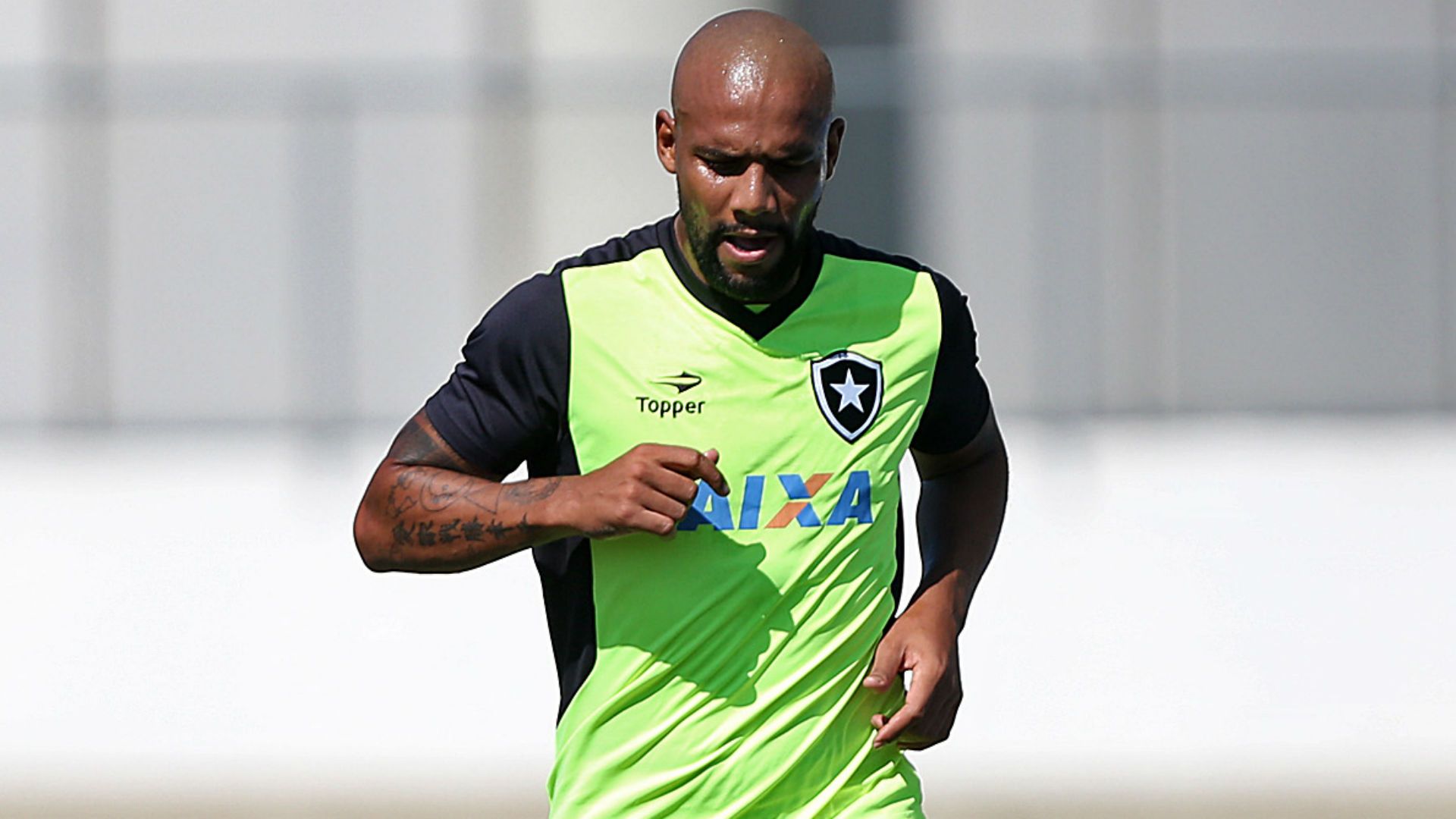 Maicon Botafogo treino 06 04 2017