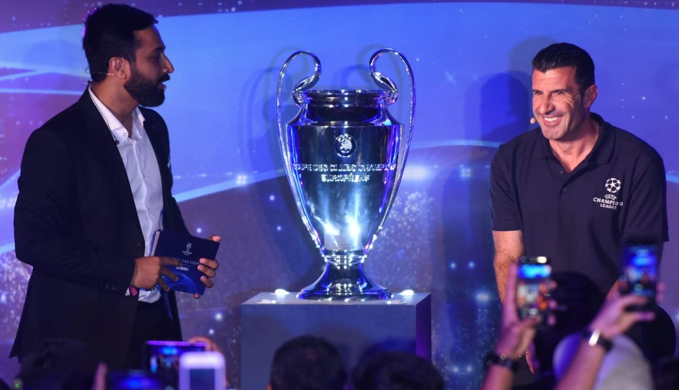 Luis Figo Mumbai UEFA