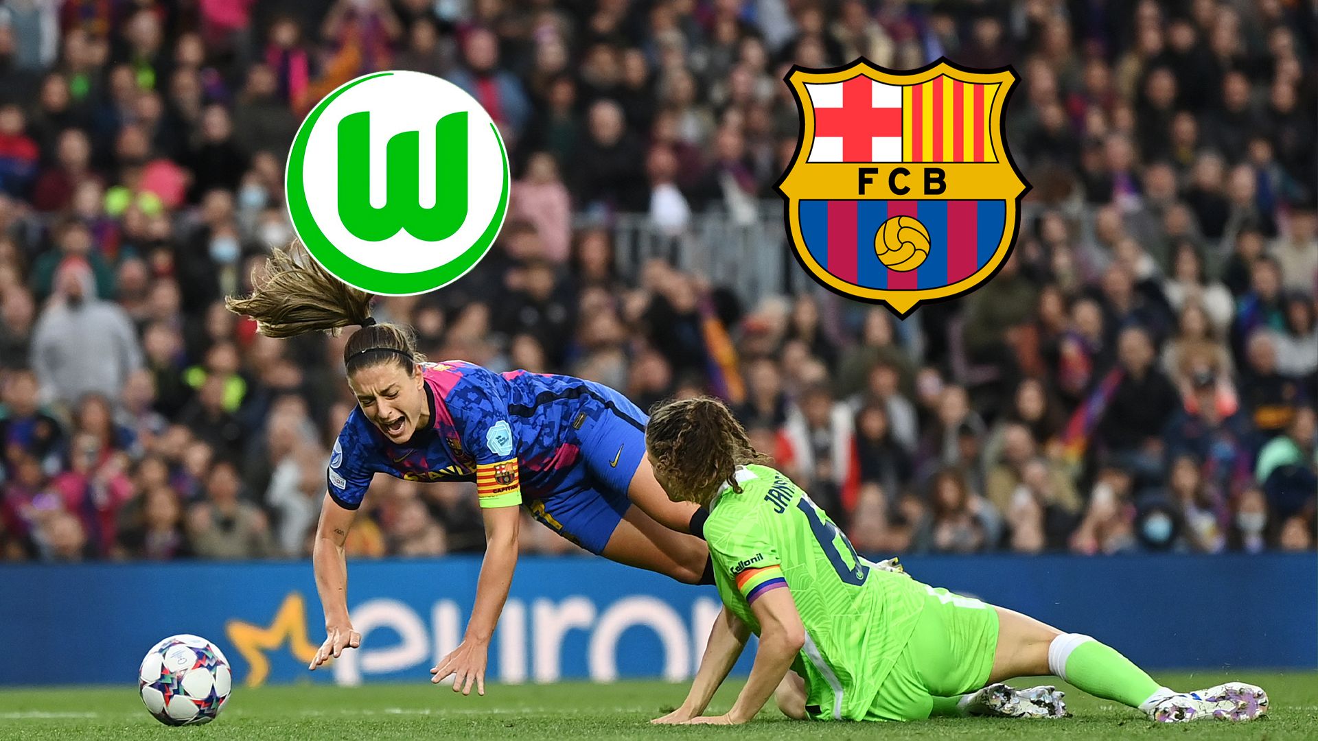 Barcelona Wolfsburg Frauen Champions League Halbfinale
