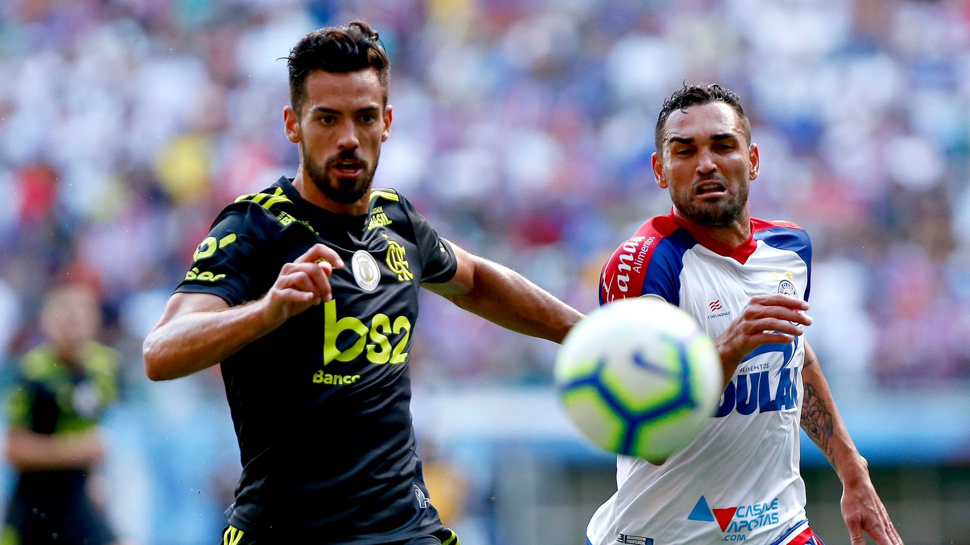 Pablo Mari Gilberto Bahia Flamengo Brasileirão Série A 04082019