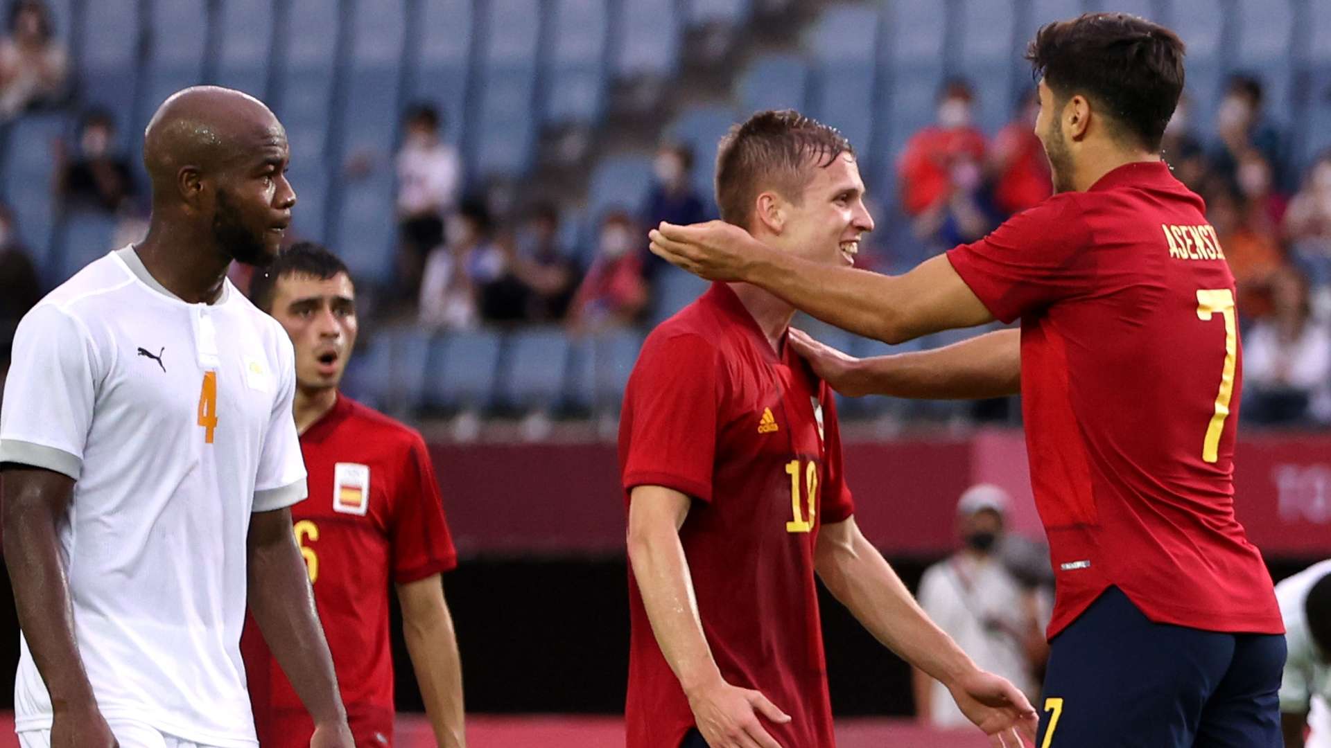 Dani Olmo y Asensio, España vs. Costa de Marfil
