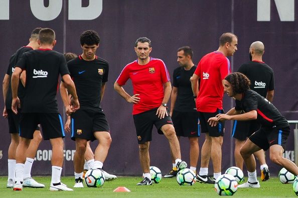 barcelona training