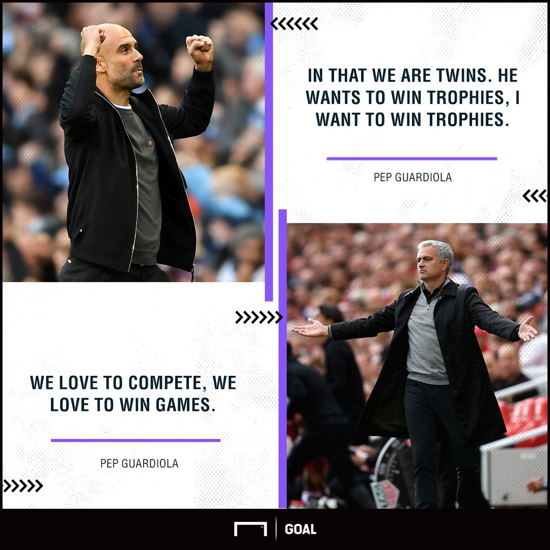 Pep Guardiola Jose Mourinho twins