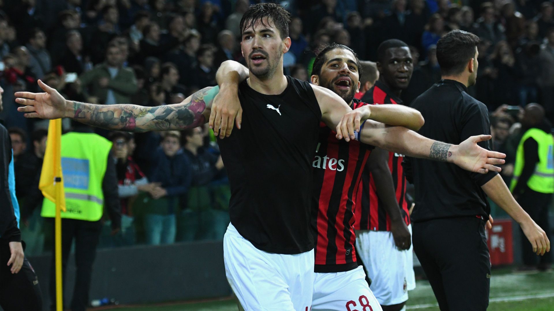 Romagnoli Rodriguez Udinese Milan