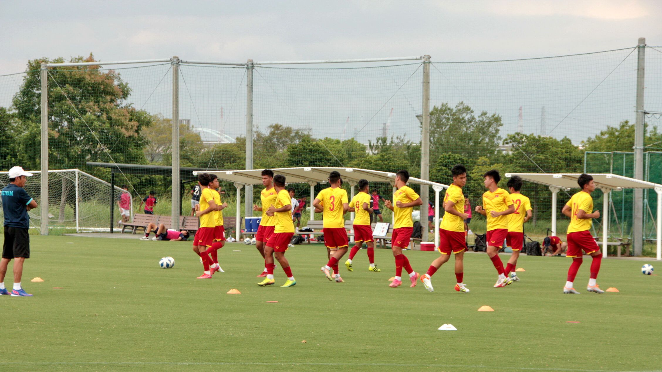 U20 Vietnam training camp in Japan 2022