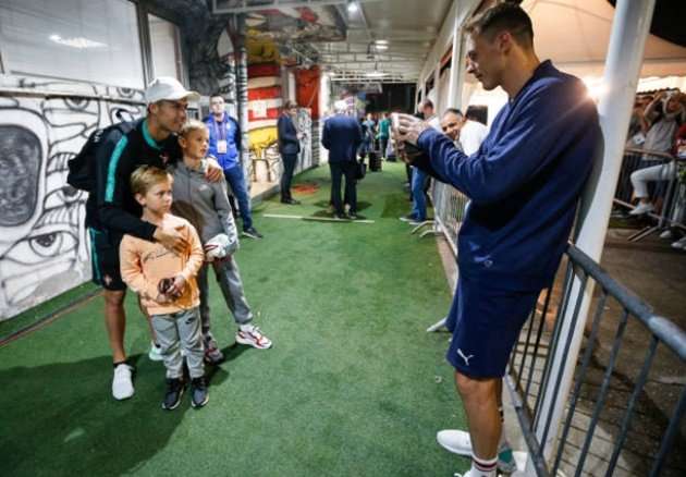 Cristiano Ronaldo Nemanja Matic'son