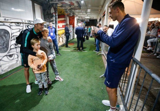 Cristiano Ronaldo Nemanja Matic'son